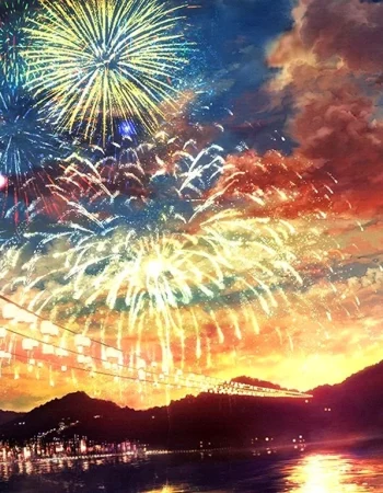 Hanabi fireworks Art