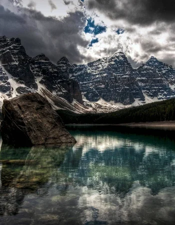 Moraine Leyk Alberta Canada