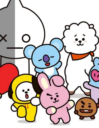 BTS Stickers bt21