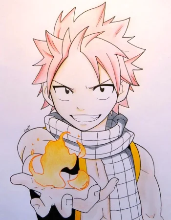 Natsu Dragneel portreti