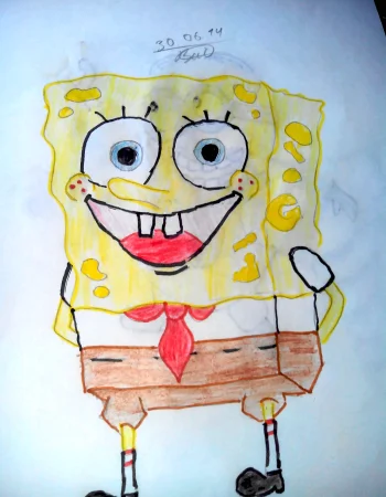 Sketching uchun Spongebob