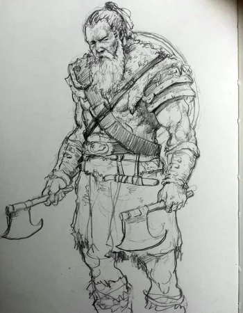 Warrior Sketch