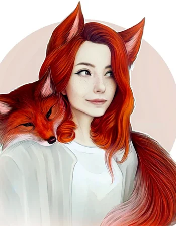 Kitsune red fox