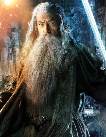 Uzuklar hukmdori Ian McKELLEN Gandalf The Lord of the Rings