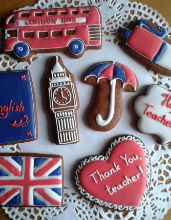 Ingliz tili o'qituvchisi uchun Gingerbread cookies