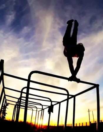 Street workout horizontal bars