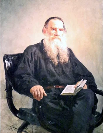 l.n.ning portreti. Tolstoy. 1887