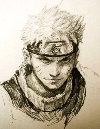 Anime Naruto portreti Naruto