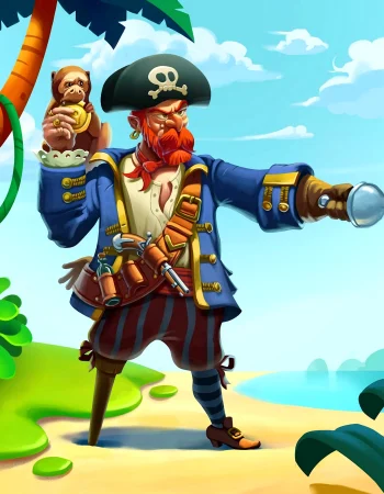 Pirate Kapitan Teague