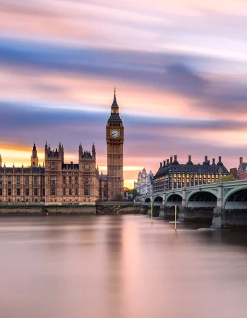 Big Ben with Westminster Bridge Aesthetics