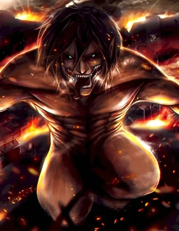 Anime Attack on Titan Eren Titan